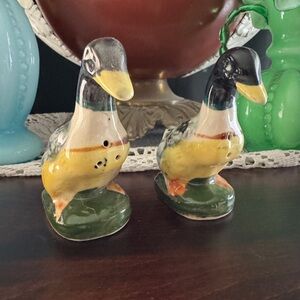 Vintage Mallard Ducks Salt & Pepper Shakers – Made in Japan